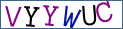 Type the letters shown in the picture