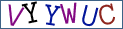 Type the letters shown in the picture