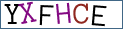Type the letters shown in the picture