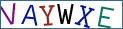 Type the letters shown in the picture