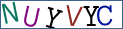 Type the letters shown in the picture
