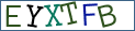 Type the letters shown in the picture