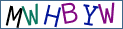 Type the letters shown in the picture